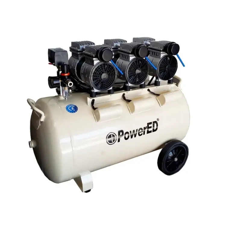 Compressor de Ar Silencioso Powered PWB100S 100L 3HP 230V Compressor de Ar Silencioso Powered PWB100S 100L 3HP 230V